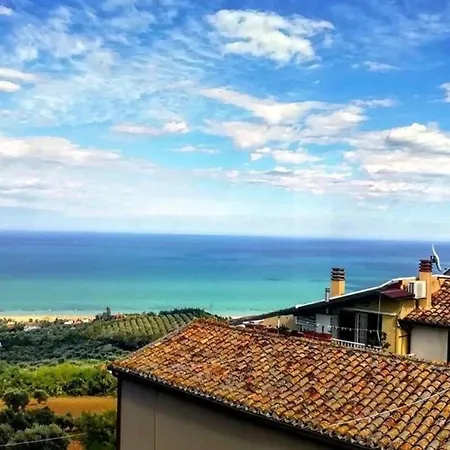 Gemuetliches In Montepagano Mit Kleiner Terrasse Und Meerblick *